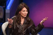 Zu Gast bei Moderatorin Sandra Maischberger: Iris Berben (Schauspielerin).