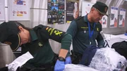 Die Beamten der Guardia Civil entdecken eine Menge gestohlener Waren