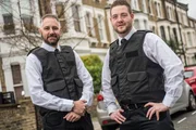 Foreclosers and bailiffs at work.