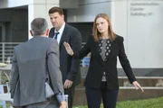 Booth (David Boreanaz, M.) und Brennan (Emily Deschanel)