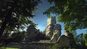 Die Burgruine Weissenstein im Steinwald. Weiteres Bildmaterial finden Sie unter www.br-foto.de.