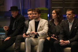 (v.l.n.r.) Merritt McKinney / Chase McKinney (Woody Harrelson); Jack Wilder (Dave Franco); Walter Mabry (Daniel Radcliffe); Lula (Lizzy Caplan); J. Daniel Atlas (Jesse Eisenberg)