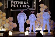 L-R: Cameron Tucker (Eric Stonestreet), Beekeeper (Stefan Poole), Beekeeper (Grady Harrell)