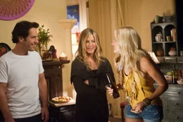 V.l.: George (Paul Rudd), Linda (Jennifer Aniston) und Eva (Malin Akerman)