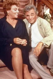 Tyne Daly (Dolores), Peter Falk (Insp. Columbo).