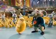 "Hop - Osterhase oder Superstar", Auf der Osterinsel werden eifrig S&uuml;&szlig;igkeiten produziert, die dann in aller Welt f&uuml;r die Kinder versteckt werden. Dem alten Osterhasen wird die Aufgabe allm&auml;hlich zu schwer. Er beschlie&szlig;t daher, sein Amt an seinen Sohn E.B. zu &uuml;bergeben. Dieser hat allerdings ganz andere Pl&auml;ne. Als leidenschaftlicher Drummer tr&auml;umt er von einer Karriere als Musiker. Um der Amts&uuml;bergabe zu entkommen, fl&uuml;chtet er daher nach Los Angeles, wo er Familie O'Hare &uuml;berraschend vor den Wagen h&uuml;pft.  SENDUNG: ORF eins - FR - 14.04.2017 - 12:40 UHR. - Veroeffentlichung fuer Pressezwecke honorarfrei ausschliesslich im Zusammenhang mit oben genannter Sendung oder Veranstaltung des ORF bei Urhebernennung.  Foto: ORF/Universal.  Anderweitige Verwendung honorarpflichtig und nur nach schriftlicher Genehmigung der ORF-Fotoredaktion.  Copyright: ORF, Wuerzburggasse 30, A-1136 Wien, Tel. +43-(0)1-87878-13606