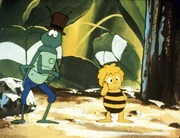 Maja und Flip k&ouml;nnen Willi nirgends finden.