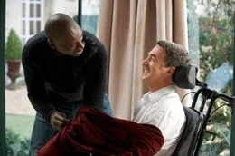 Omar Sy (Driss), Francois Cluzet (Philippe).