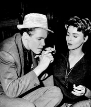 Peter Kraus (Peter), Conny Froboess (Conny).