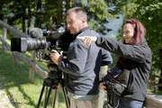 Kameramann Franz Posch und Regisseurin Waltraud Paschinger.