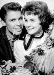 Peter Kraus (Peter), Conny Froboess (Conny).