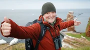 Andreas Kieling auf Helgoland, in der einzigen Basst&ouml;lpel-Brutkolonie Deutschlands.