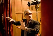 Regisseur Martin Scorsese bei den Dreharbeiten ...