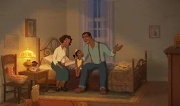 L-R:: Eudora, Tiana und James