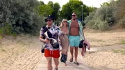 Dennis (li.), Rafaela und Sascha wollen Zeit am Strand verbringen