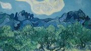 &bdquo;Olivenb&auml;ume&rdquo; (1889) l&auml;sst die Landschaft durch Van Goghs leuchtende Farben und schwungvolle Pinselstriche lebendig werden.