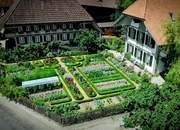 Bauerngarten in Nieder&ouml;sch, BE.
