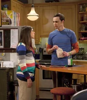 Amy Farrah Fowler und Sheldon Cooper.