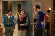 (v.l.n.r.) Rajesh Koothrappali (Kunal Nayyar); Leonard Hofstadter (Johnny Galecki); Sheldon Cooper (Jim Parsons)