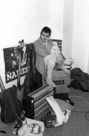 Annette Benjamin von Hans-A-Plast, der Punkband aus Hannover, die einige deutsche Punkklassiker landete.