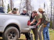 Gypsy Jewels (m.), Matty Blake (2.v.r.) Gypsy Jewels (m.), Matty Blake (2.v.r.)