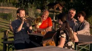 Musizieren auf der Brandlalm.