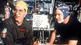 Dr. Egon Spengler (Harold Ramis, li.) und Dr. Raymond Stantz (Dan Aykroyd)
