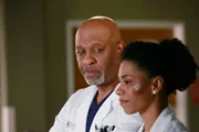 Richard (James Pickens) and  Maggie (Kelly McCreary).