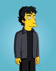 Hilft Homer dabei, ein Buch zu schreiben: Neil Gaiman ...
