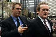 (l-r) Chris Noth as Detective Mike Logan, Colm Meaney as Judge Harold Gilbert (l-r) Chris Noth as Detective Mike Logan, Colm Meaney as Judge Harold Gilbert
