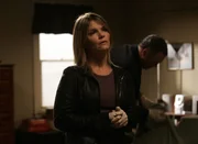 LAW & ORDER: CRIMINAL INTENT -- NBC Series -- "Acts of Contrition" -- Pictured: (l-r) Kathryn Erbe as Det. Alexandra Eames, Vincent D'Onofrio as Det. Robert Goren -- Scene 30 (int) Eddie's Apt (Brooklyn) "The search Eddie's Apt" LAW & ORDER: CRIMINAL INTENT -- NBC Series -- "Acts of Contrition" -- Pictured: (l-r) Kathryn Erbe as Det. Alexandra Eames, Vincent D'Onofrio as Det. Robert Goren -- Scene 30 (int) Eddie's Apt (Brooklyn) "The search Eddie's Apt"