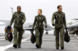 "Stealth - Unter dem Radar" Im Bild: Jamie Foxx, Jessica Biel, Josh Lucas.