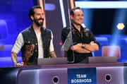 Die Kandidaten des Teams "Bosshoss": Die Musiker der Band "Bosshoss" Alec V&ouml;lkel (l.) und Sascha Vollmer (r.).