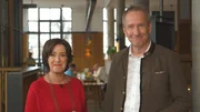 Die Moderatoren Ursula Heller und Tilmann Sch&ouml;berl.