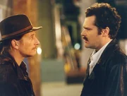 Von links: Kriminaloberkommissar Carlo Menzinger (Michael Fitz) und Anton Irlbeck (Christoph Gareisen). Von links: Kriminaloberkommissar Carlo Menzinger (Michael Fitz) und Anton Irlbeck (Christoph Gareisen).