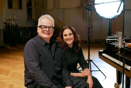 Konzertpianistin Anna Vinnitskaya und Musiker Herbert Gr&ouml;nemeyer im Gespr&auml;ch &uuml;ber das Komponieren und Herberts Arbeit als Dirigent.