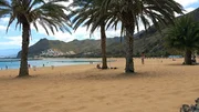 Die Playa de las Teresitas.