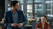 Lucifer (Tom Ellis), Chloe (Lauren German)