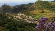 Blick auf das Hochland bei La Laguna.