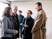 L-R: Bibi Fellner (Adele Neuhauser), Moritz Eisner (Harald Krassnitzer), Daniela Vopelka (Kristina Sprenger), Ernst Rauter (Hubert Kramar).