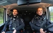 "110 im Dauereinsatz" begleitet Polizist:innen bei spannenden F&auml;llen u.a. auf Streife in Heide mit Paul und Sarah  +++