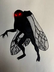 Die mothman&auml;hnliche Kreatur aus West Virginia soll drei Meter gro&szlig; sein und riesige Fl&uuml;gel besitzen, mit der sie ihre Opfer verfolgen kann.