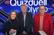 Quizduell-Olymp: Marie-Louise Finck (l.), Prof. Eckhard Freise (M.) und Manuel Hobiger (r.)