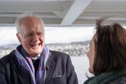 Schauspieler und Entertainer Harald Schmidt kommt f&uuml;r einen gediegenen Rentnertag zwischen Caf&eacute; Odeon und Ausflugsschiff nach Z&uuml;rich.; Kulturplatz Ein Tag mit Aktivrentner Harald Schmidt