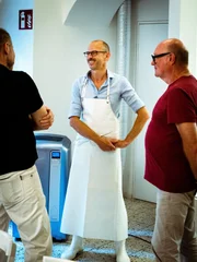 Florian Holzer, Johannes Lingenhel (Camembert Hersteller), Thomas Nowak.