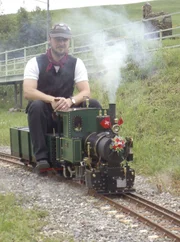 SWR Fernsehen EISENBAHN-ROMANTIK FOLGE 573, "Von Bahnen, Bergen & Pilgern", am Dienstag (22.07.14) um 14:15 Uhr. Ein Einsiedler bei seinem Hobby.