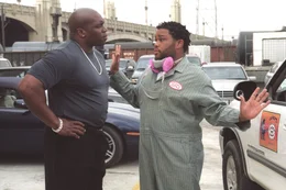 Rasta (Mighty Rasta, l.) macht einen fatalen Fehler: Er untersch&auml;tzt Faits treuen Mitarbeiter Tommy (Anthony Anderson, r.) ...