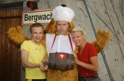 Ralf (Ralf Schmitz, l.), Markus (Markus Majowski, M.) und Mirja (Mirja Boes, r.) sind Deutschlands spa&szlig;ige Comedy-WG ...