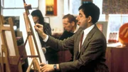 Kunsterziehung f&uuml;r Erwachsene: Mr. Bean (Rowan Atkinson) versucht sich als Maler.