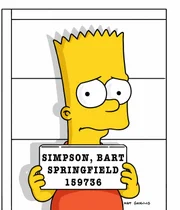 Der Verurteilte: Bart Simpson ... Der Verurteilte: Bart Simpson ...